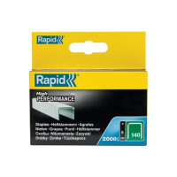 Produktbild för Rapid Nr. 140 Bredtrådsklammer 6 mm, Häftklammersats, 6 mm,...