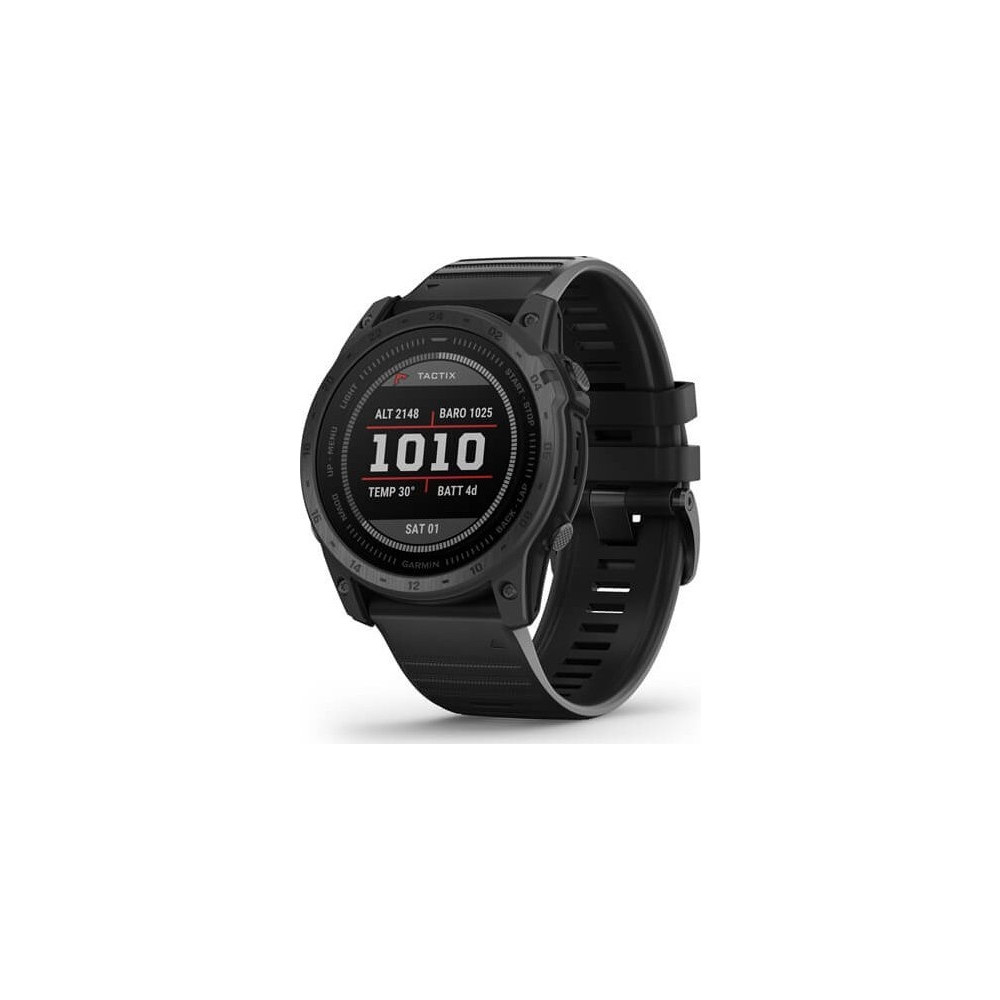 Produktbild för Garmin Tactix 7 Standard Edition - fiberförstärkta polymerer - Ja sportklocka med band - svart - 32 GB
