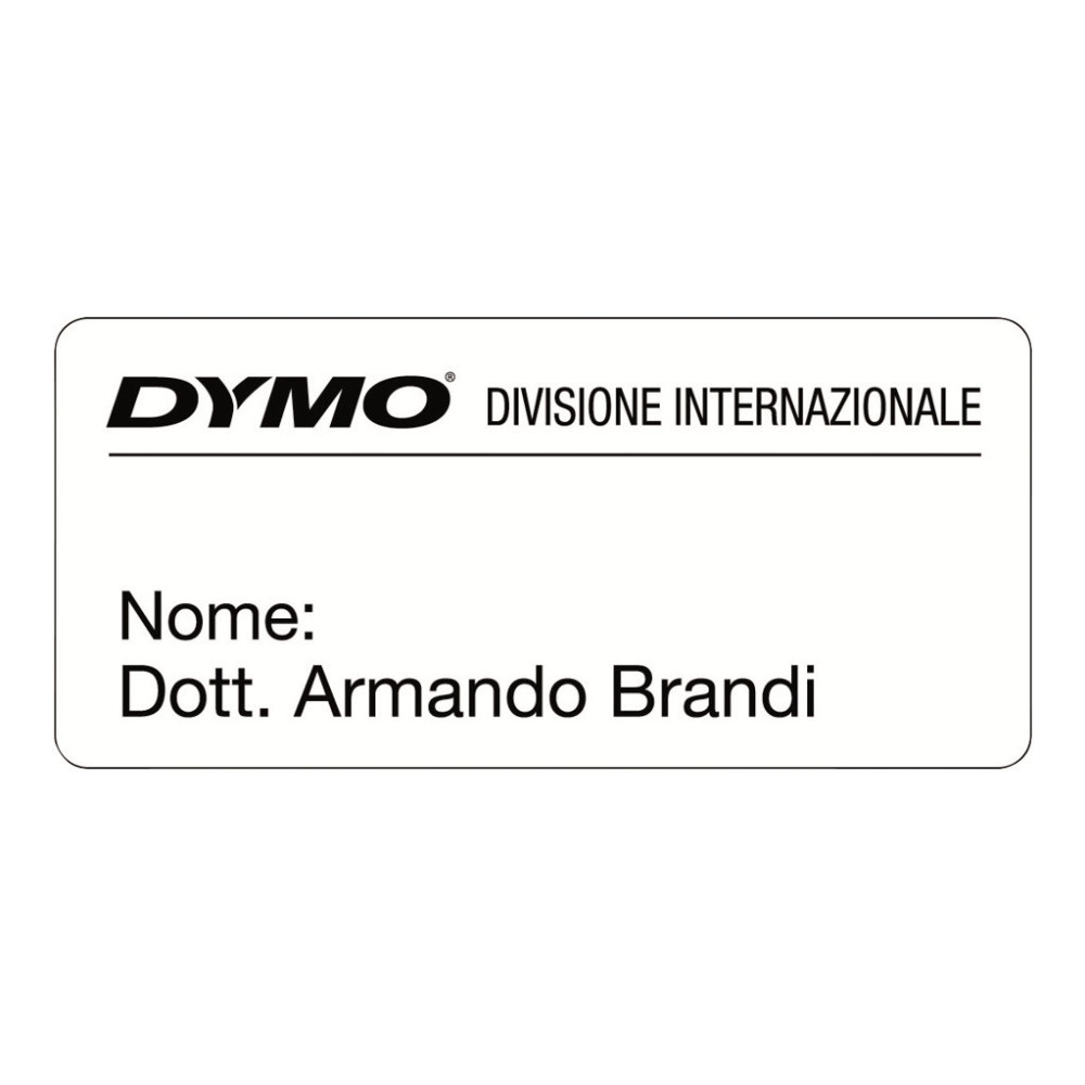 Produktbild för DYMO LabelWriter - taggar för namnskylt - 300 etikett (er) - 89 x 41 mm
