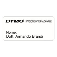 Produktbild för DYMO LabelWriter - taggar för namnskylt - 300 etikett (er) - 89 x 41 mm