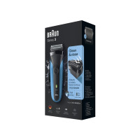 Produktbild för Braun Series 3 310s - rakapparat - blå