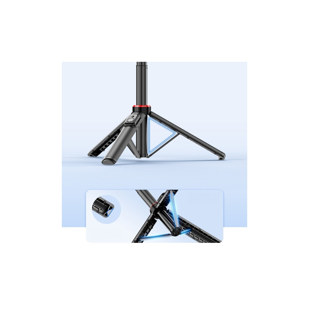 Produktbild för Selfiestång Hurtel Selfie stick WC1Y2S teleskopiskt stativ 1...
