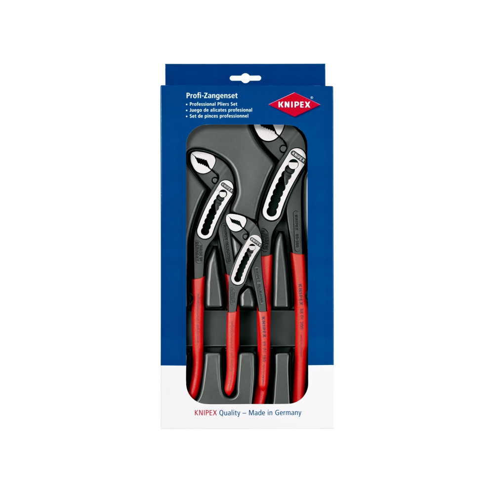 Produktbild för Knipex Alligator Set, Tångset, Röd, 170 mm, 40 mm, 370 mm, 1...