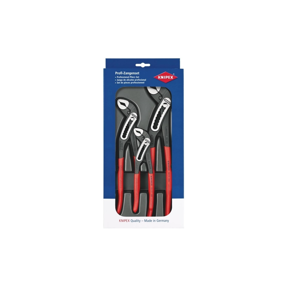 Produktbild för Knipex Alligator Set, Tångset, Röd, 170 mm, 40 mm, 370 mm, 1...
