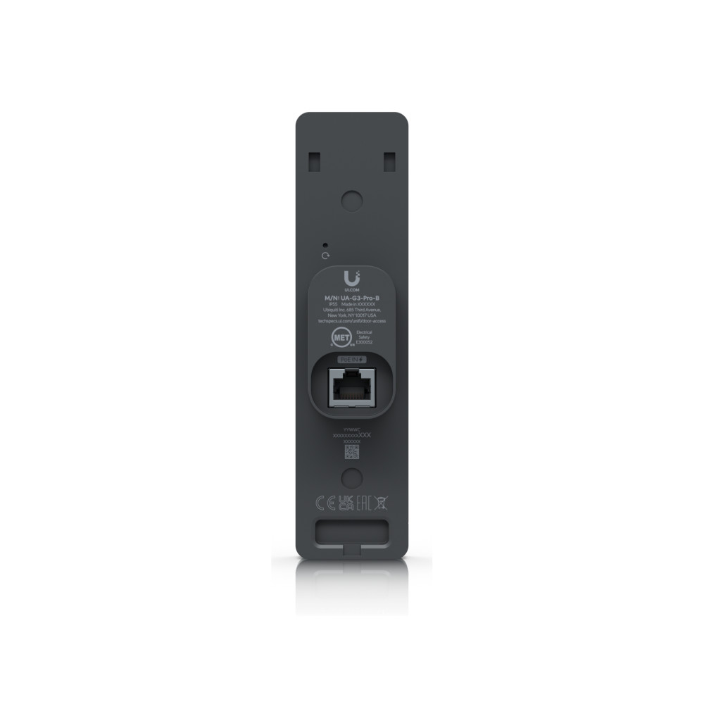 Produktbild för Ubiquiti UniFi G3 Reader Pro - åtkomstkontrollsterminal med NFC-läsare - NFC, Bluetooth 4.2, Mifare - svart