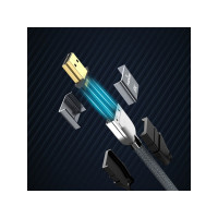 Produktbild för Hurtel Wozinsky HDMI 2.1-kabel 8K 60 Hz 48 Gbps / 4K 120 Hz...