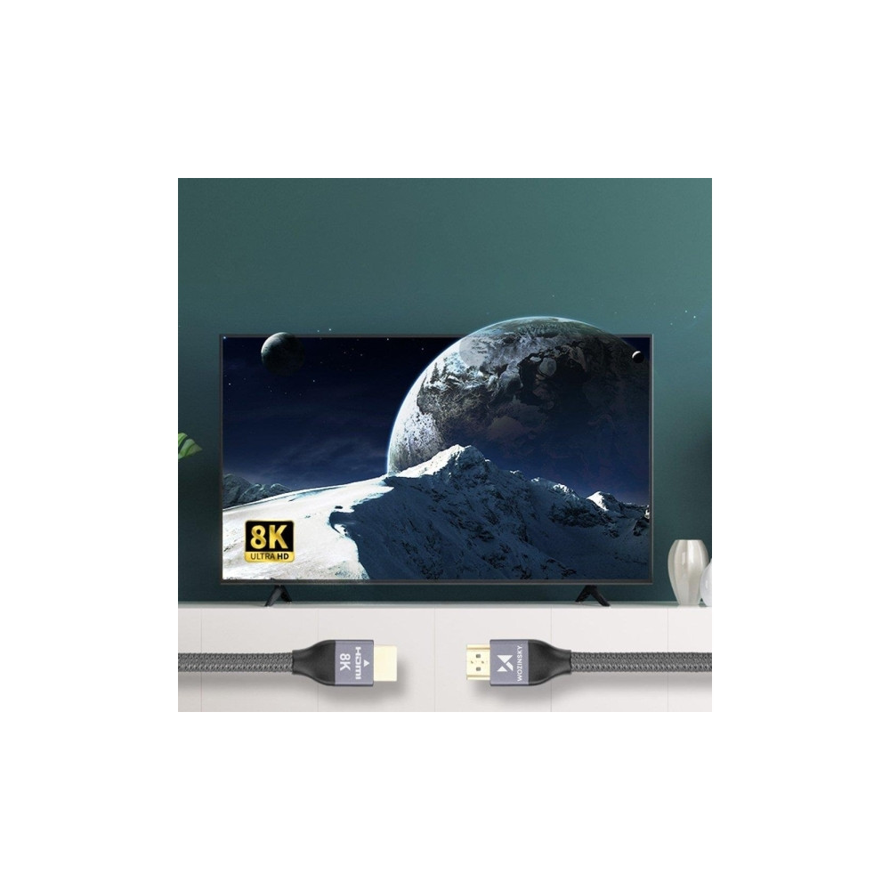 Produktbild för Hurtel Wozinsky HDMI 2.1-kabel 8K 60 Hz 48 Gbps / 4K 120 Hz...