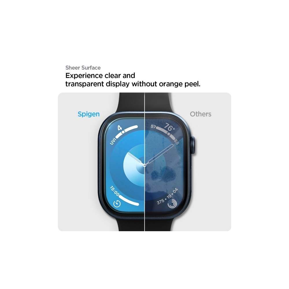 Produktbild för Spigen EliteShield EZ Fit, Skärmskydd, Smartwatch, Transpare...