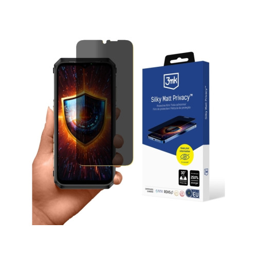3MK 3MK Silky Matt Privacy-skärmskydd för Ulefone Power Armor 18...