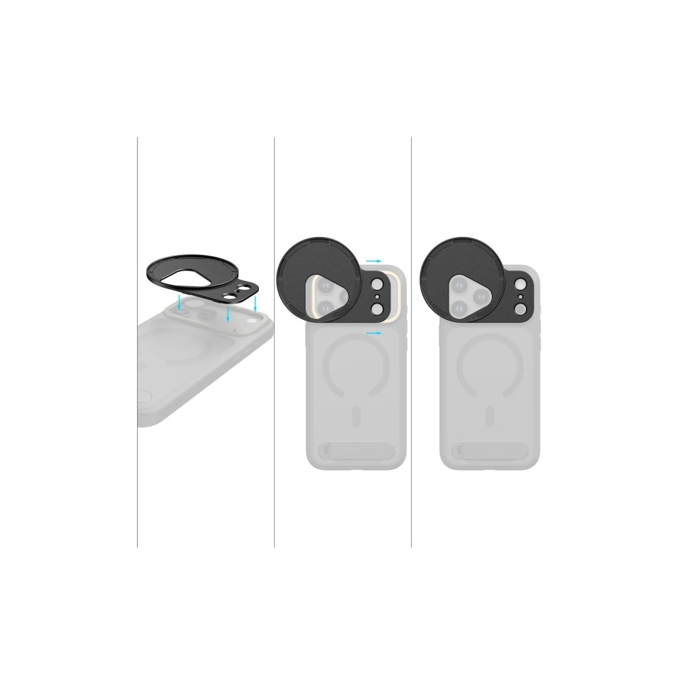 Produktbild för SmallRig 5548, Adapter för objektiv, Svart, Apple, iPhone 17...