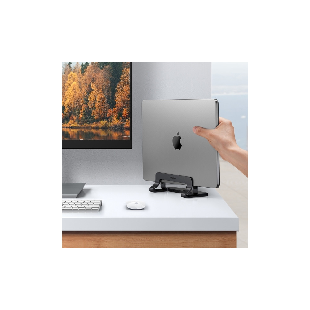 Produktbild för Ugreen aluminium vertikalt stativ/ställ för MacBook Laptop T...