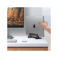 Produktbild för Ugreen aluminium vertikalt stativ/ställ för MacBook Laptop T...