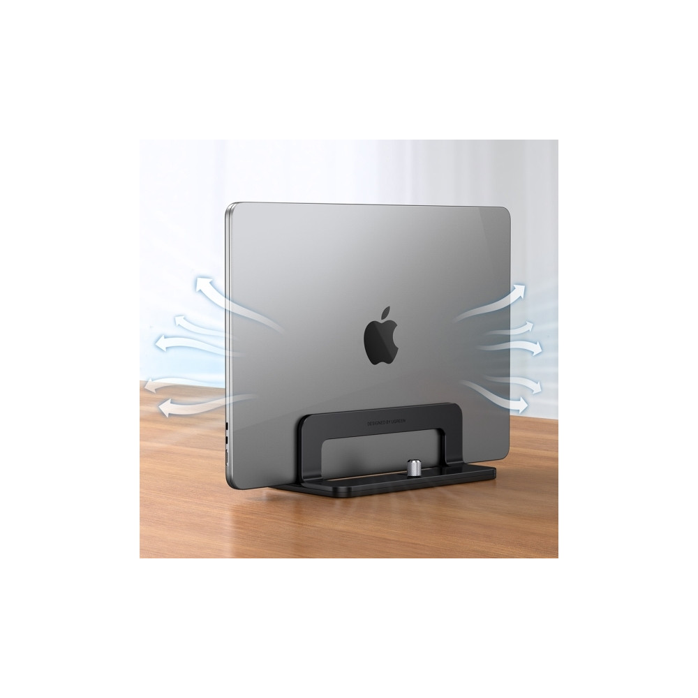 Produktbild för Ugreen aluminium vertikalt stativ/ställ för MacBook Laptop T...