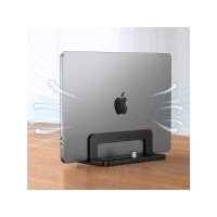 Produktbild för Ugreen aluminium vertikalt stativ/ställ för MacBook Laptop T...