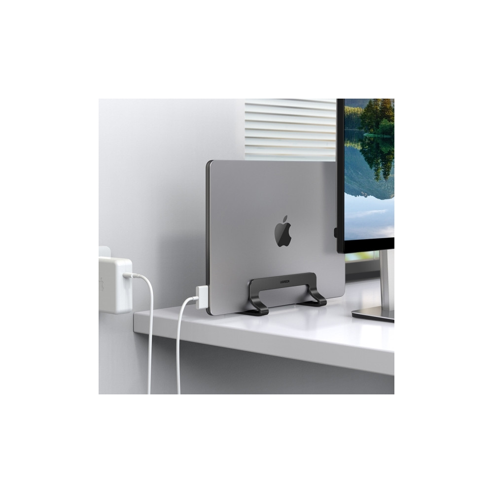 Produktbild för Ugreen aluminium vertikalt stativ/ställ för MacBook Laptop T...