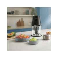 Produktbild för Philips Hackare HR1501/00 3000 Series, 1 l, 25000 RPM, Plast...