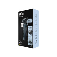 Produktbild för Braun Series 6 61-N1200s, Folierakapparat, Svart, Rostfritt...