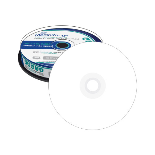 MediaRange MediaRange - DVD+R DL x 10 - 8.5 GB - lagringsmedier