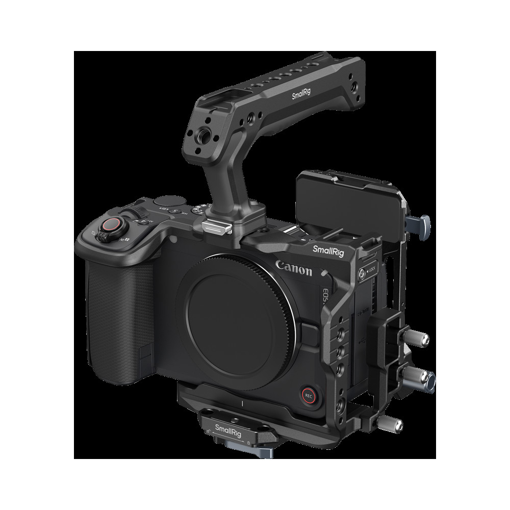 Produktbild för SmallRig 6381 HawkLock Quick Release Cage Kit with V-Mount Battery Plate for Canon EOS R6 V