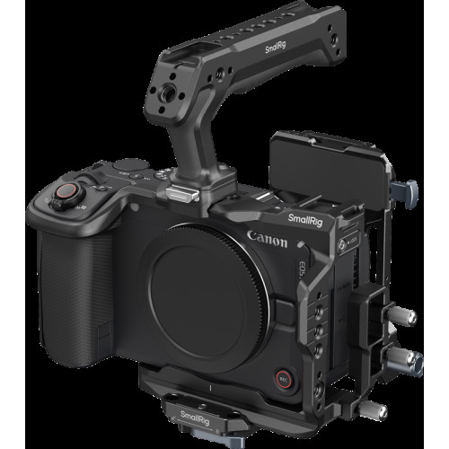 SMALLRIG SmallRig 6381 HawkLock Quick Release Cage Kit with V-Mount Battery Plate for Canon EOS R6 V
