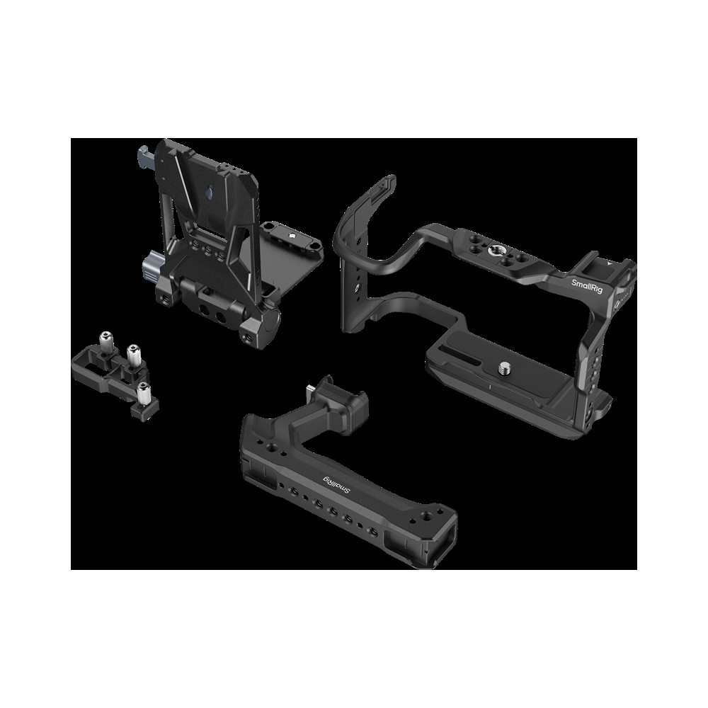 Produktbild för SmallRig 6381 HawkLock Quick Release Cage Kit with V-Mount Battery Plate for Canon EOS R6 V