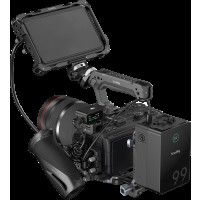Produktbild för SmallRig 6381 HawkLock Quick Release Cage Kit with V-Mount Battery Plate for Canon EOS R6 V