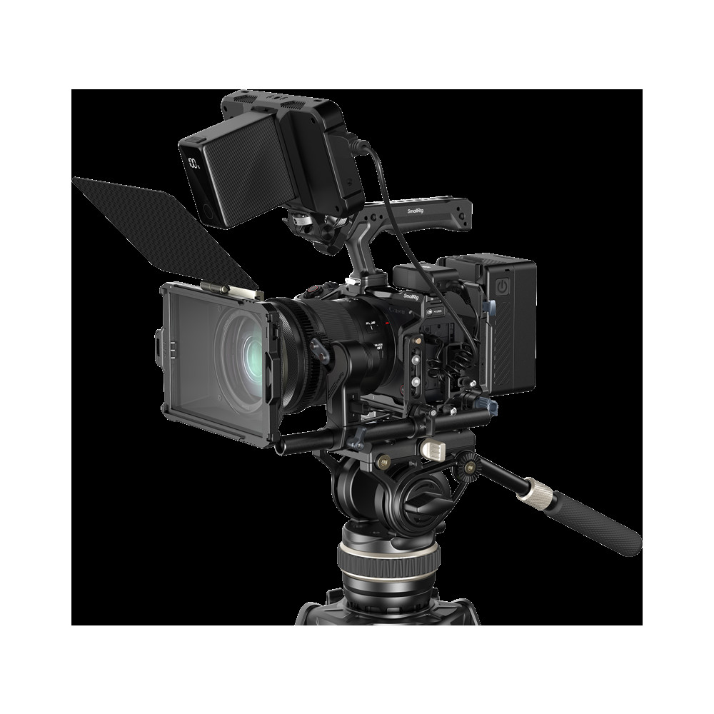 Produktbild för SmallRig 6381 HawkLock Quick Release Cage Kit with V-Mount Battery Plate for Canon EOS R6 V