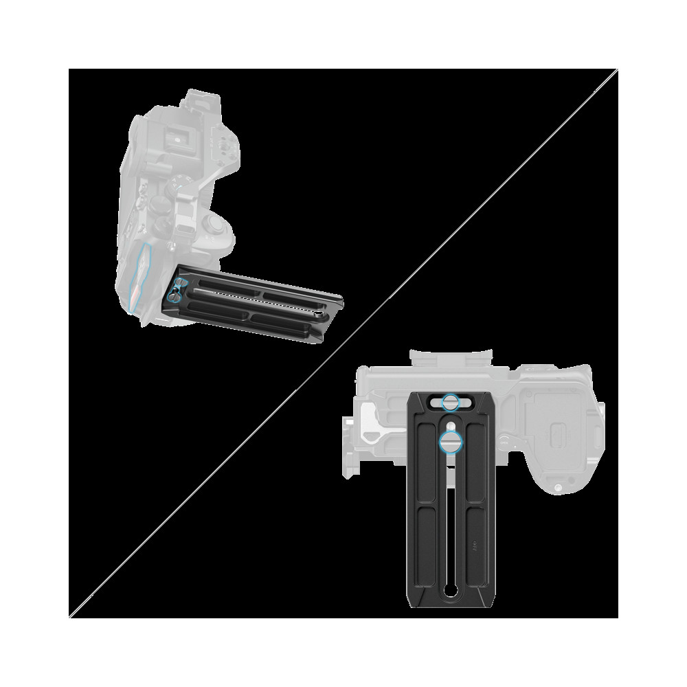 Produktbild för SmallRig 6318 Mount Plate Compatible with Manfrotto 501PL-Type