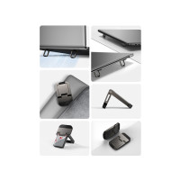 Produktbild för Baseus universella laptopfötter stativ (2 st.) grå (LUZC0000...