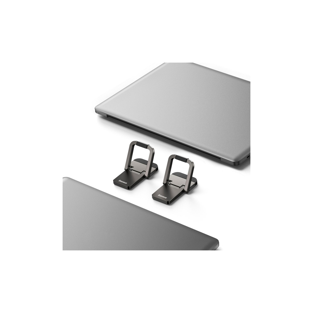 Produktbild för Baseus universella laptopfötter stativ (2 st.) grå (LUZC0000...