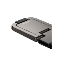 Produktbild för Baseus universella laptopfötter stativ (2 st.) grå (LUZC0000...