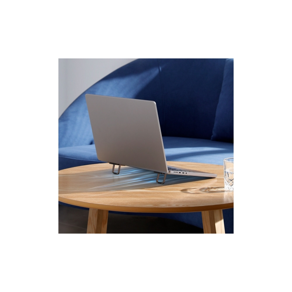 Produktbild för Baseus universella laptopfötter stativ (2 st.) grå (LUZC0000...
