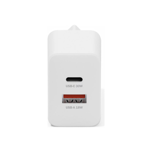 Digitus Digitus strömadapter - GaN - USB-C, USB - 30 Watt