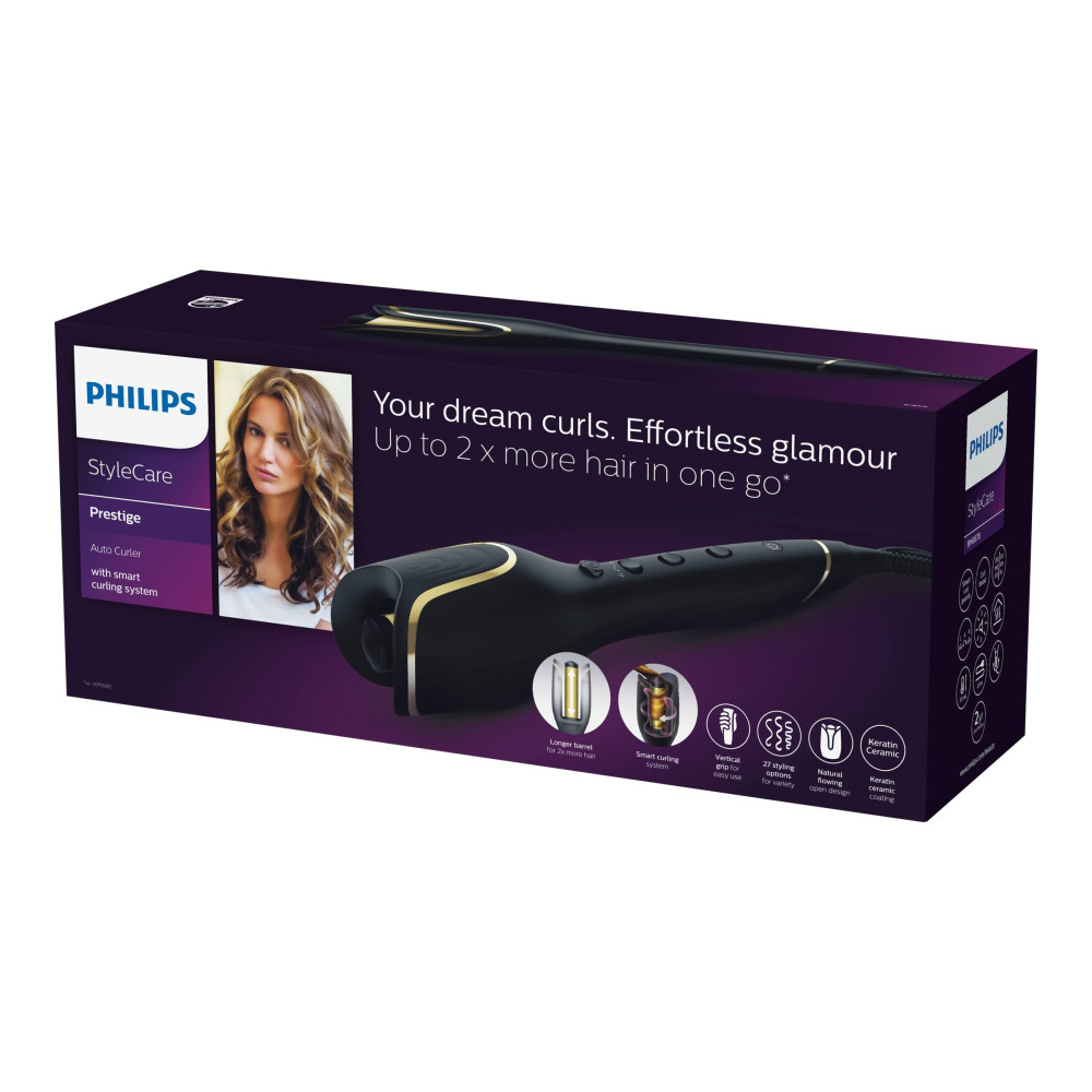 Produktbild för Philips StyleCare Prestige BHB876 - automatisk hårrullare