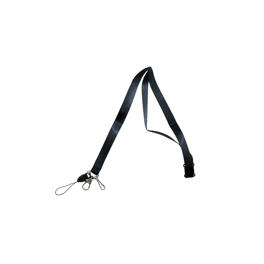 Produktbild för Textilhalsband, BNT, 15x450 mm för ID-/namnbricka med lås, s...