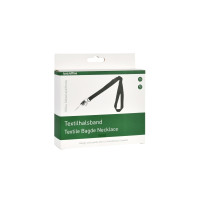 Produktbild för Textilhalsband, BNT, 15x450 mm för ID-/namnbricka med lås, s...