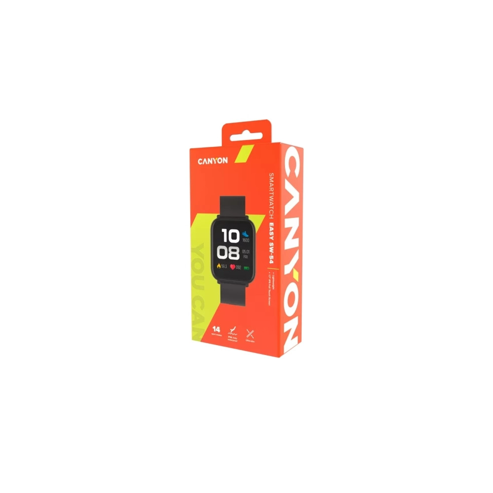 Produktbild för Canyon EASY SW-54, 4,32 cm (1.7"), IPS, Pekskärm, 0,064 GB,...