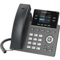 Produktbild för Grandstream GRP2612 - VoIP-telefon med nummerpresentation/samtal väntar - 3-riktad samtalsförmåg