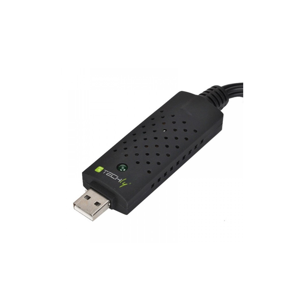 Produktbild för Techly I-USB-VIDEO-700TY, Svart, Windows 10, Windows 2000, W...