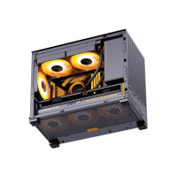 Produktbild för Jonsbo D32 PRO, Midi Tower, PC, Svart, Mini-ITX, micro ATX,...