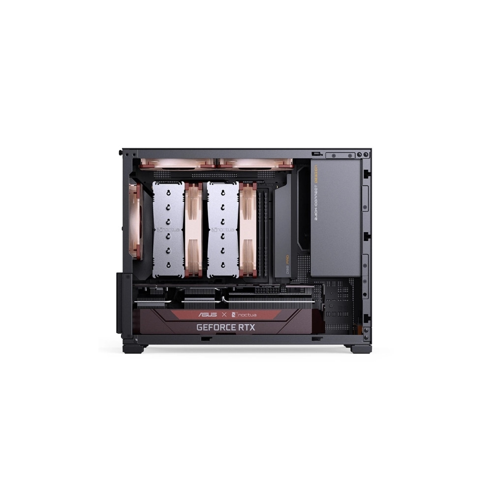 Produktbild för Jonsbo D32 PRO, Midi Tower, PC, Svart, Mini-ITX, micro ATX,...