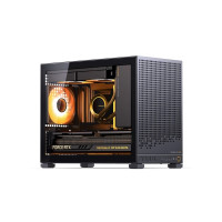 Produktbild för Jonsbo D32 PRO, Midi Tower, PC, Svart, Mini-ITX, micro ATX,...