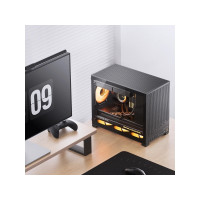 Produktbild för Jonsbo D32 PRO, Midi Tower, PC, Svart, Mini-ITX, micro ATX,...