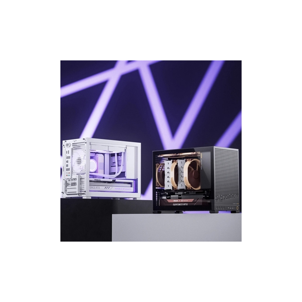 Produktbild för Jonsbo D32 PRO, Midi Tower, PC, Svart, Mini-ITX, micro ATX,...