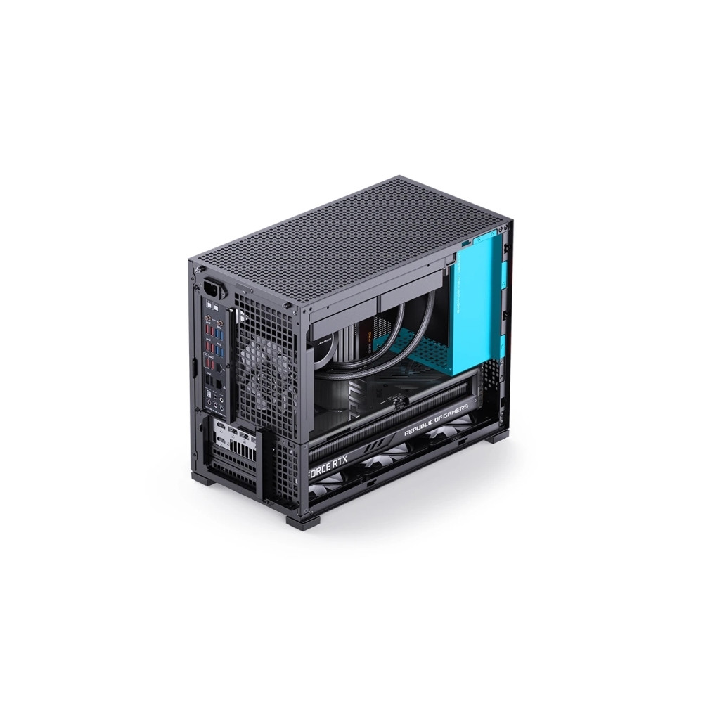 Produktbild för Jonsbo D32 PRO, Midi Tower, PC, Svart, Mini-ITX, micro ATX,...