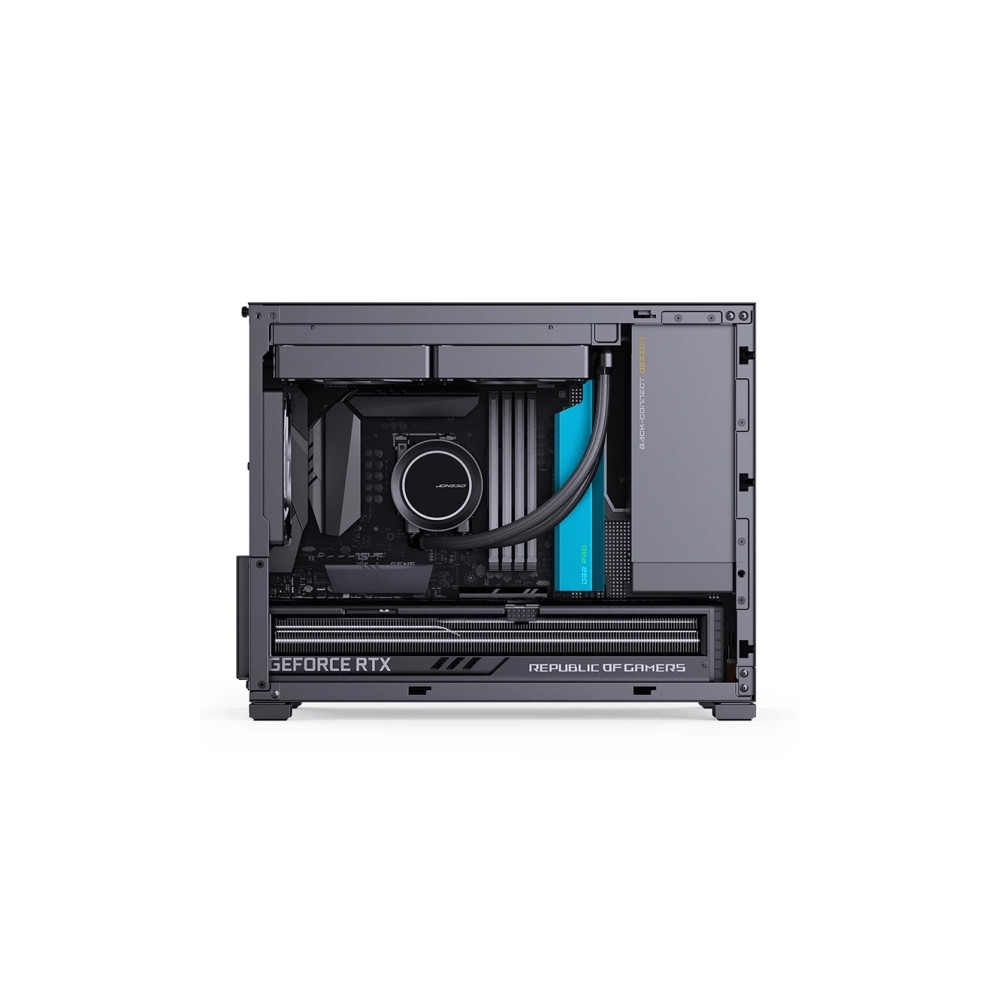 Produktbild för Jonsbo D32 PRO, Midi Tower, PC, Svart, Mini-ITX, micro ATX,...