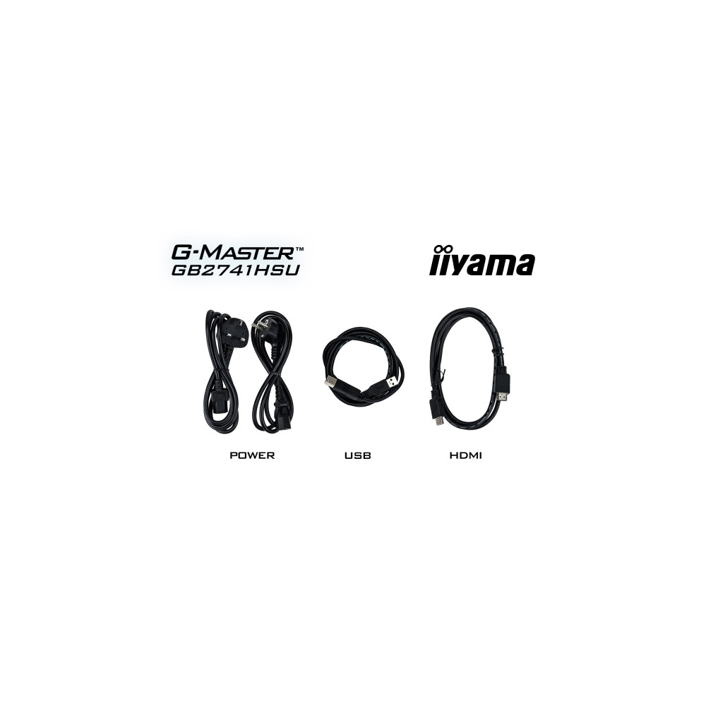 Produktbild för iiyama G-MASTER Black Hawk GB2741HSU-B1