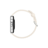 Produktbild för Huawei Watch Fit 4 smartklocka, fodral i silverfärgad alumin...