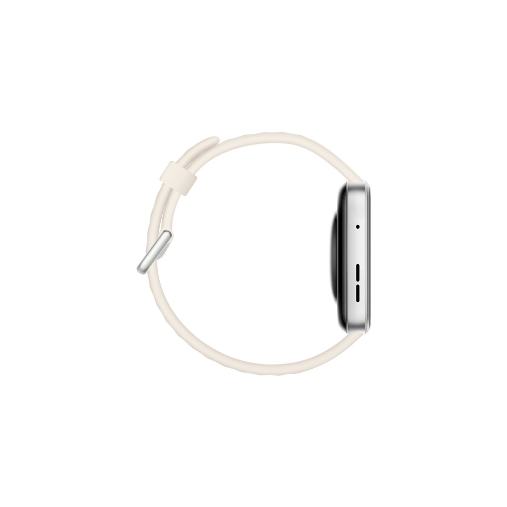 Produktbild för Huawei Watch Fit 4 smartklocka, fodral i silverfärgad alumin...