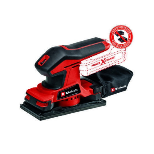 Einhell Einhell TC-OS 18/187 Li Solo, Rak minislipmaskin, Svart, Röd...